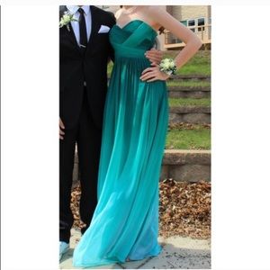 La femme ombré gown